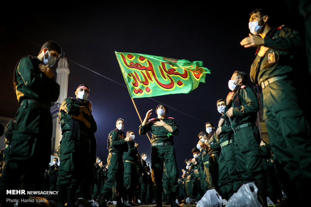 عزاداری دانشجویان دانشگاه افسری امام حسین(ع)