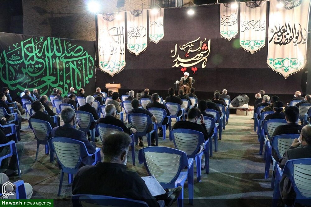 عکس/ عزاداری هیئت مسجد جنرال در مدرسه الزهرا ارومیه