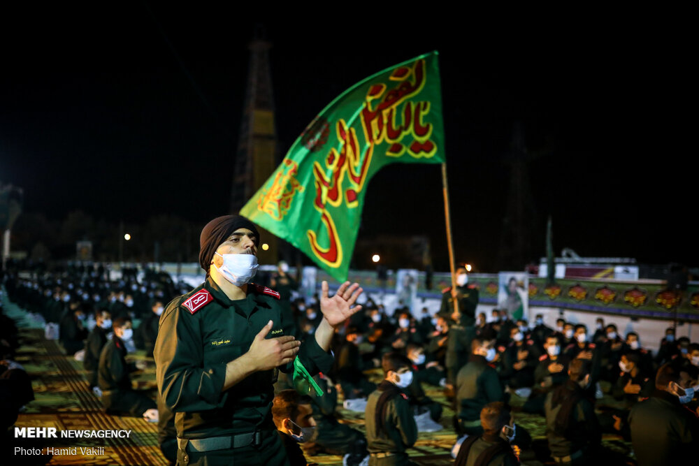 عزاداری دانشجویان دانشگاه افسری امام حسین(ع)