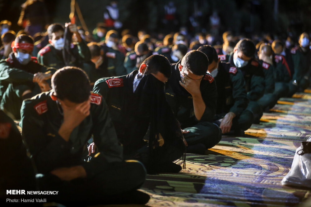 عزاداری دانشجویان دانشگاه افسری امام حسین(ع)