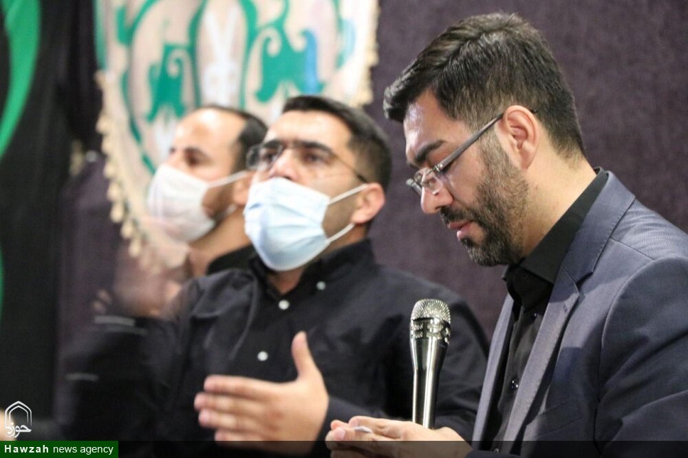 عکس/ عزاداری هیئت مسجد جنرال در مدرسه الزهرا ارومیه