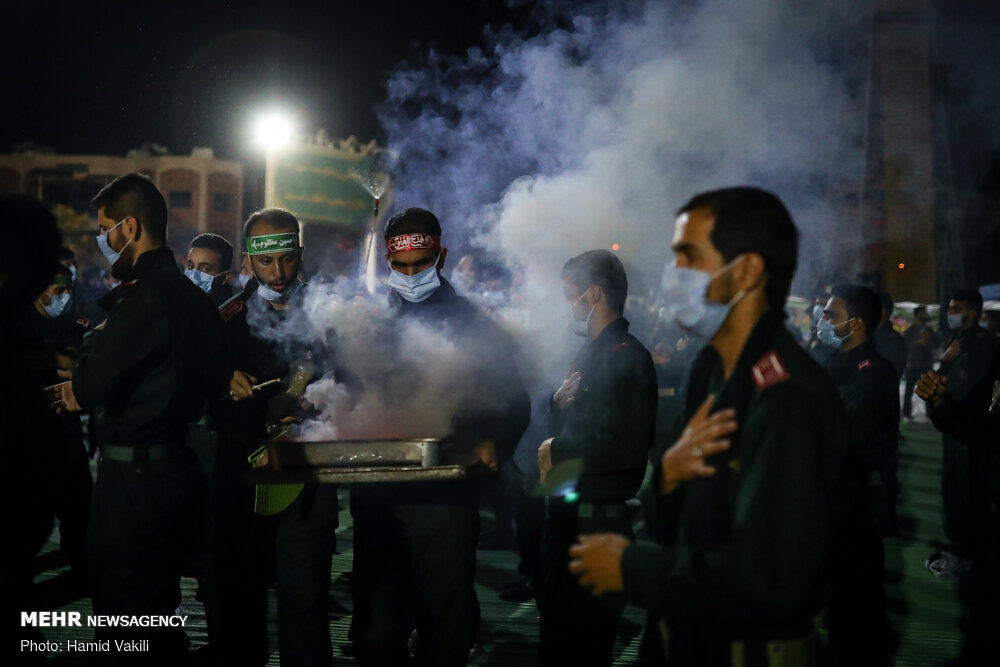 عزاداری دانشجویان دانشگاه افسری امام حسین(ع)