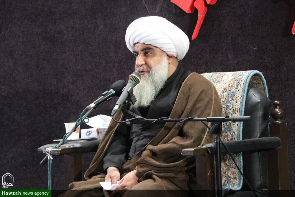 عکس/ عزاداری هیئت مسجد جنرال در مدرسه الزهرا ارومیه