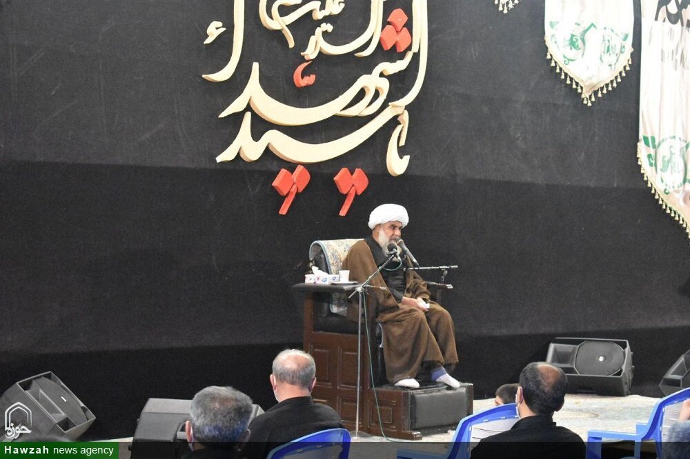 عکس/ عزاداری هیئت مسجد جنرال در مدرسه الزهرا ارومیه