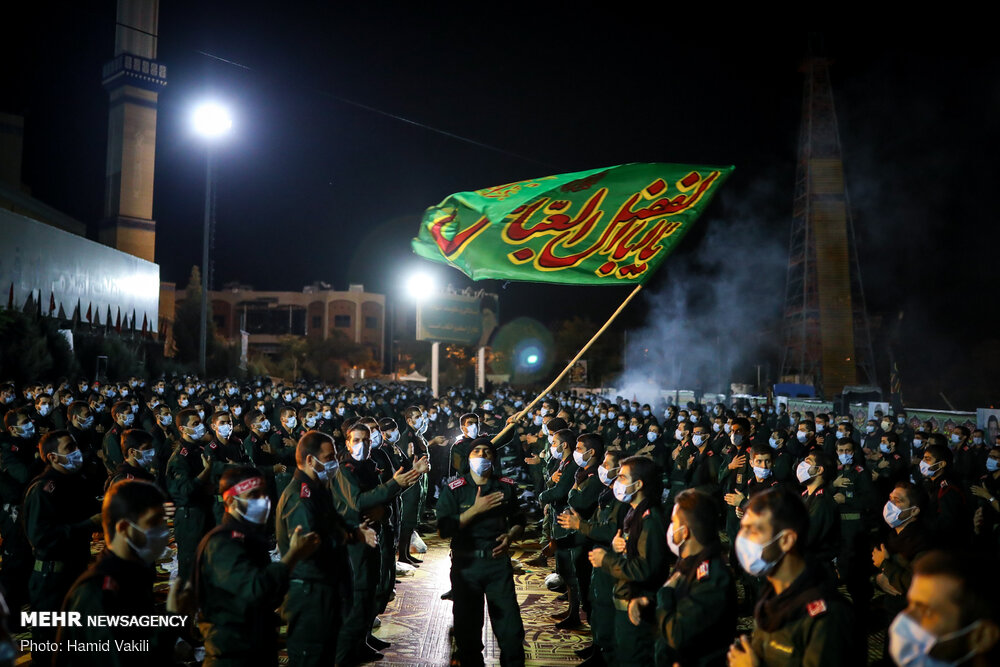 عزاداری دانشجویان دانشگاه افسری امام حسین(ع)