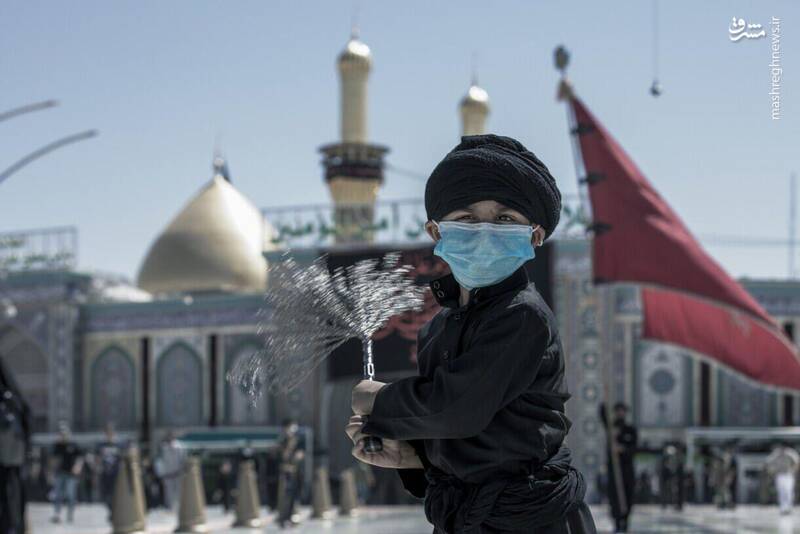 عزاداری به سبک کودکان در کربلای معلی
