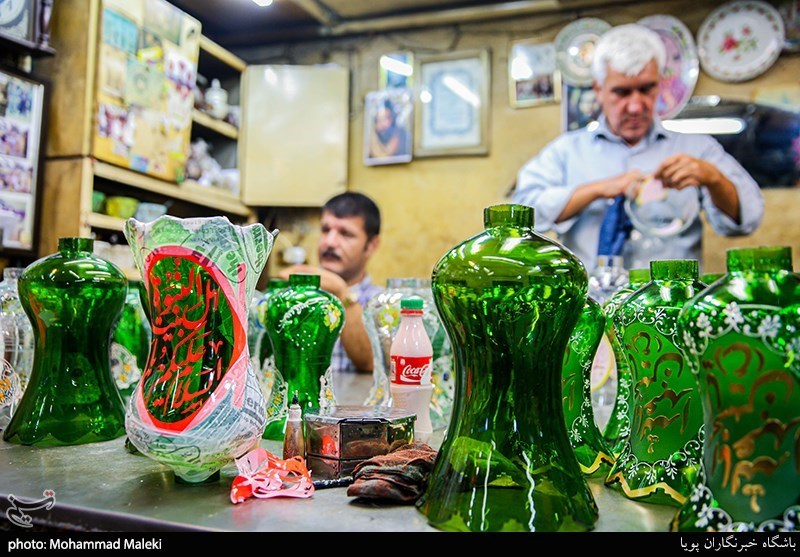 کارگاه تولید لاله شمعدانی