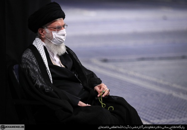 دومین شب مراسم عزاداری حضرت اباعبدالله الحسین(ع) با حضور رهبر انقلاب