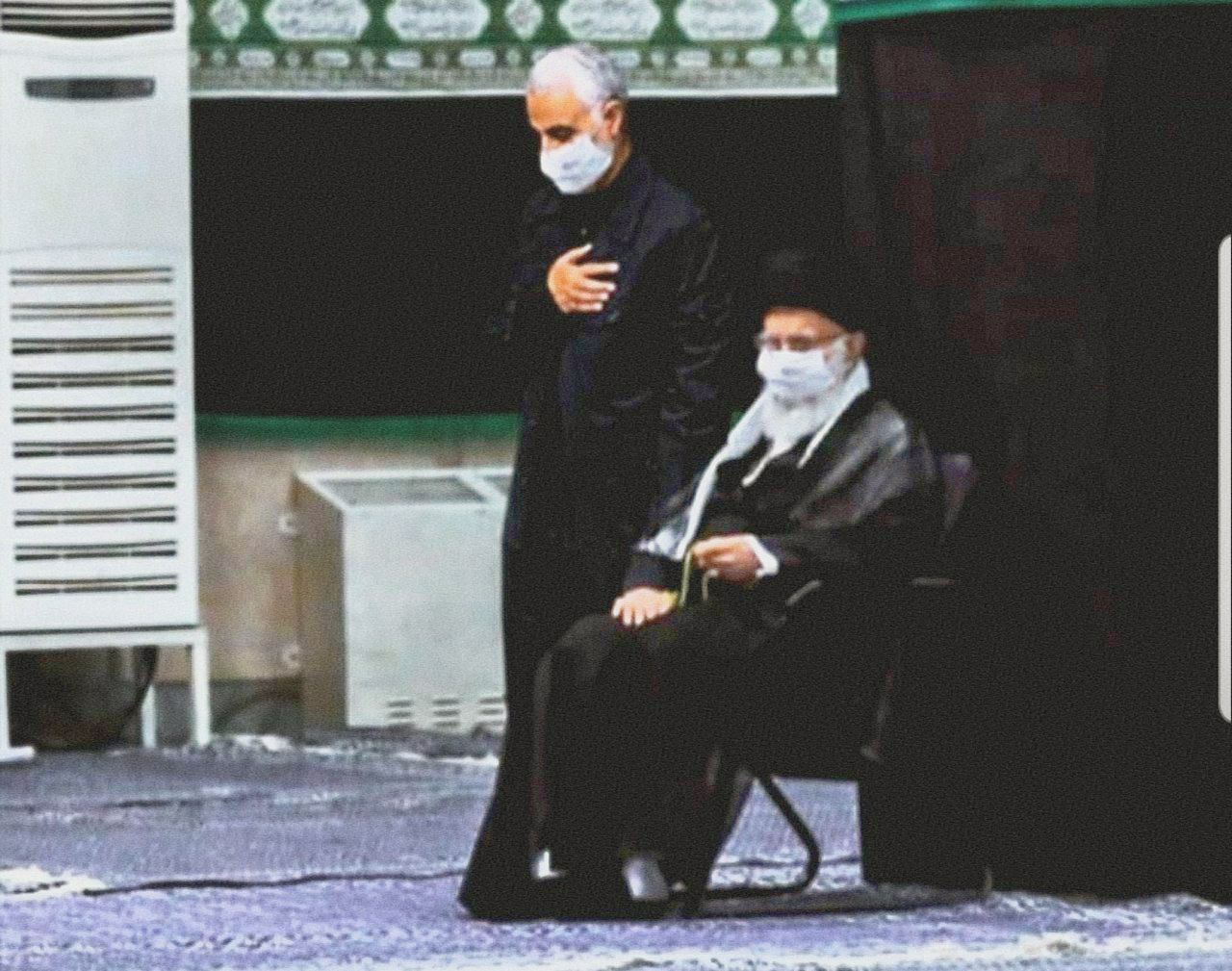 عکس/ کاربران فضای مجازی با انتشار این عکس یاد حاج قاسم سلیمانی را زنده نگه‌ داشتند