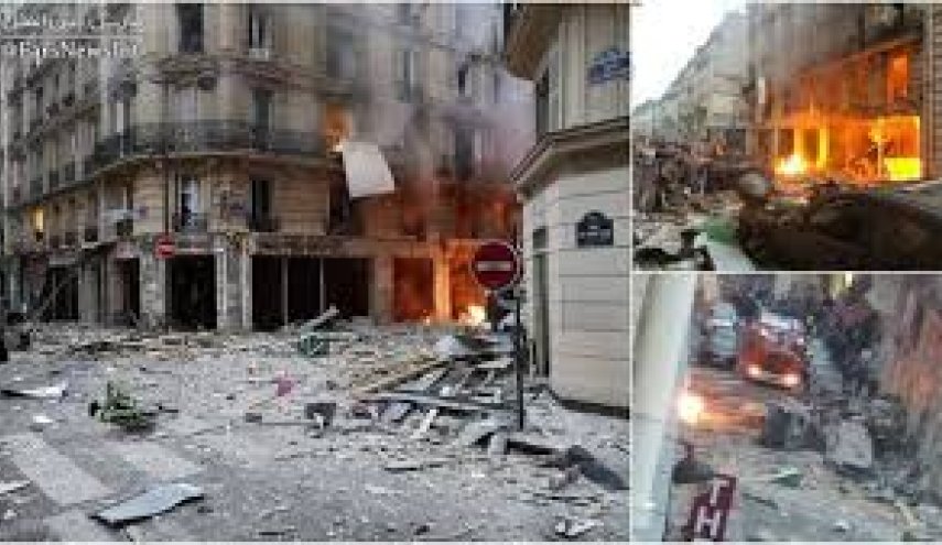 انفجار در پاریس 30 مجروح بر جای گذاشت