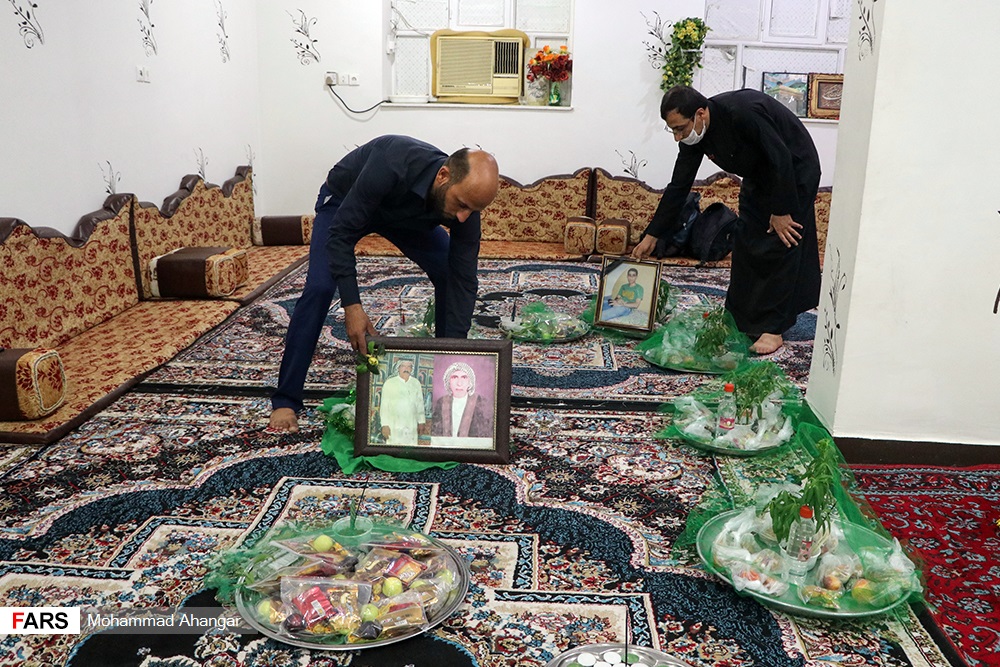 آیین سنتی سینی‌گردانی حضرت قاسم(ع) در اهواز