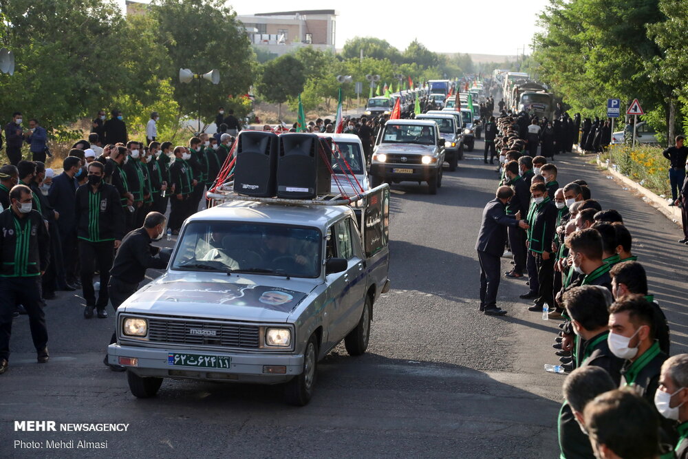 عکس/ یوم ‌العباس متفاوت زنجانی‌ها