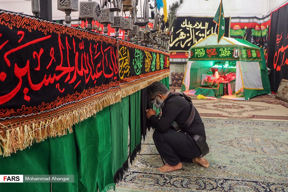 آیین سنتی سینی‌گردانی حضرت قاسم(ع) در اهواز