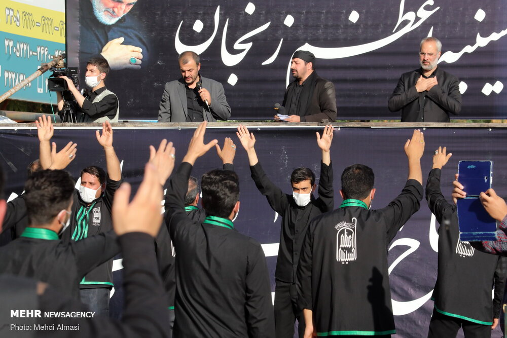 عکس/ یوم ‌العباس متفاوت زنجانی‌ها