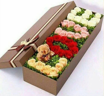 مدل‌های باکس گل رز 