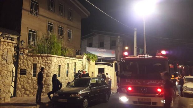 آتش سوزی در یک مرکز توانبخشی در تهران حادثه آفرید