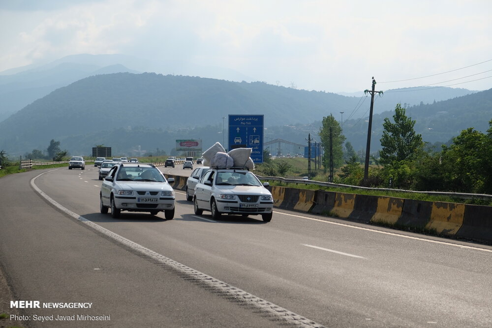 عکس/ مسافران رشت در ایام کرونایی