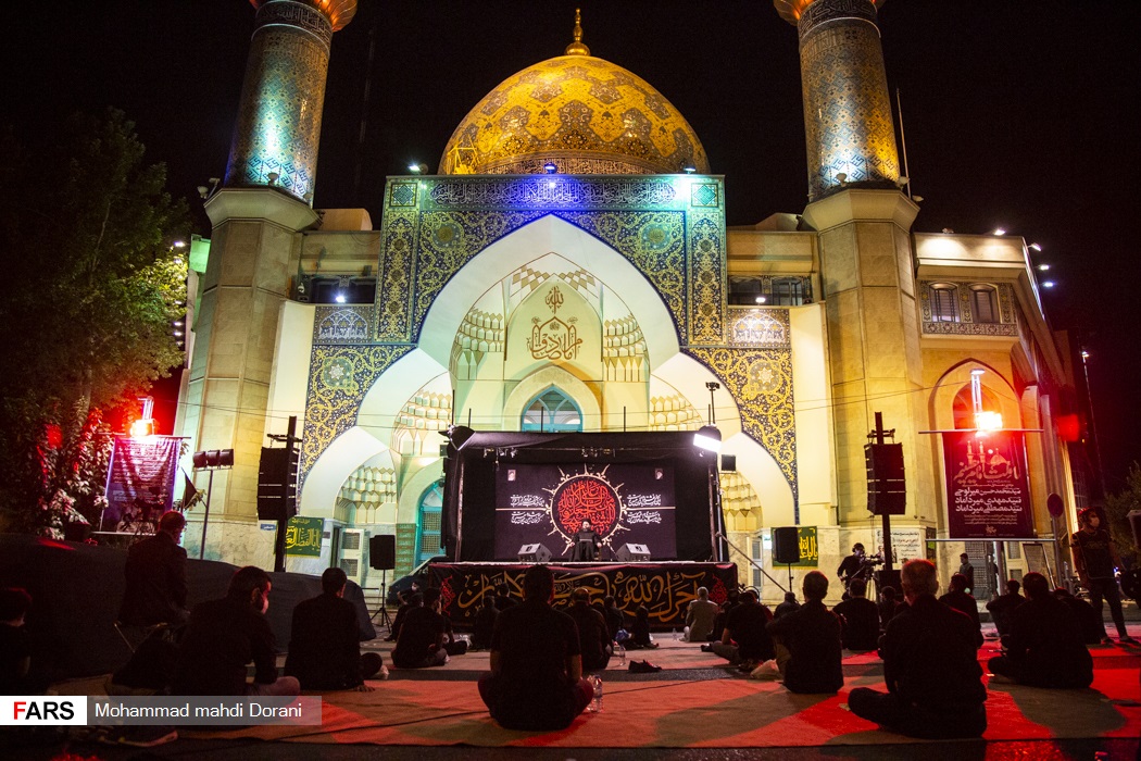 شب هشتم محرم در هیئت مکتب الصادق(ع) تهران