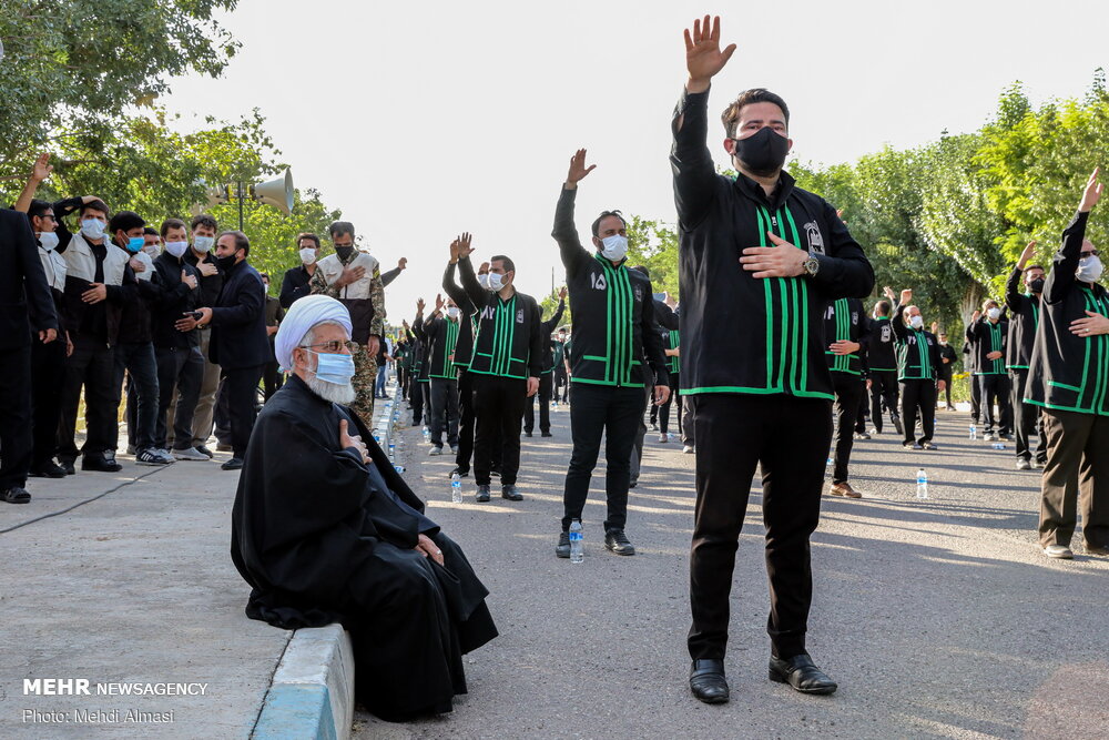 عکس/ یوم ‌العباس متفاوت زنجانی‌ها