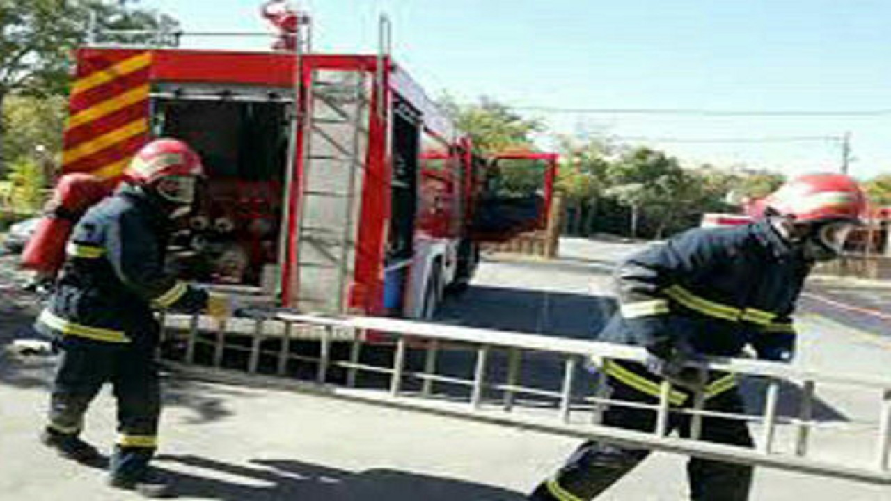 روز پر حادثه برای آتش نشانان قزوینی