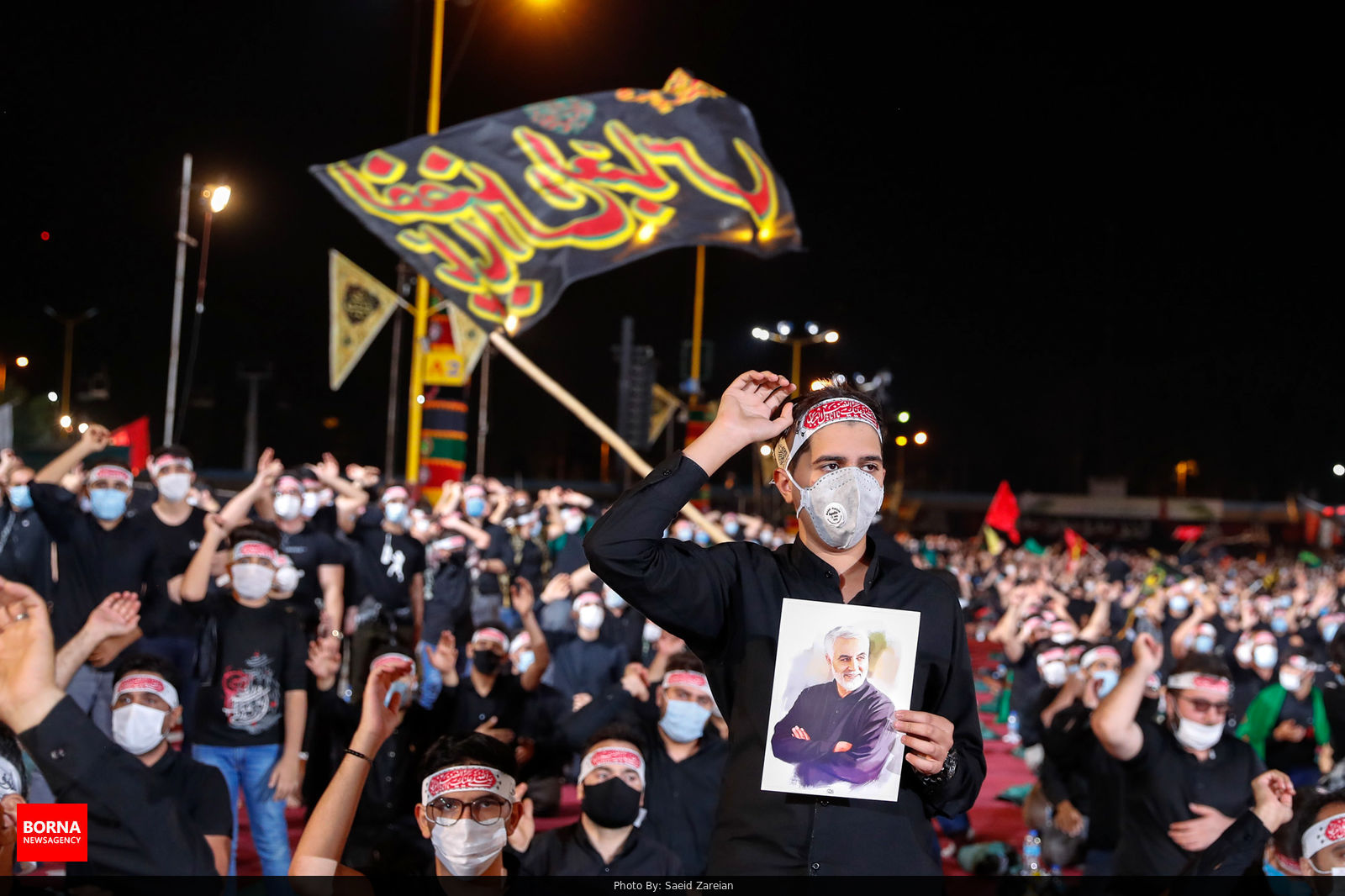گرامیداشت یاد سردار دلها در تاسوعای حسینی