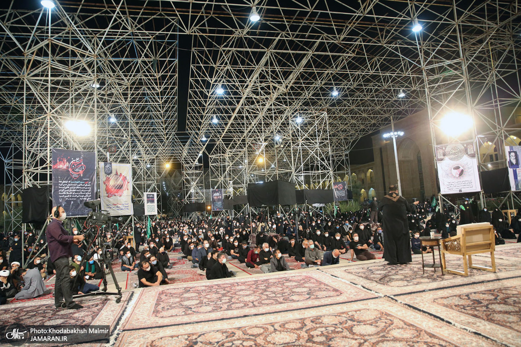 عزاداری تاسوعا در صحن حرم امام خمینی(ره)