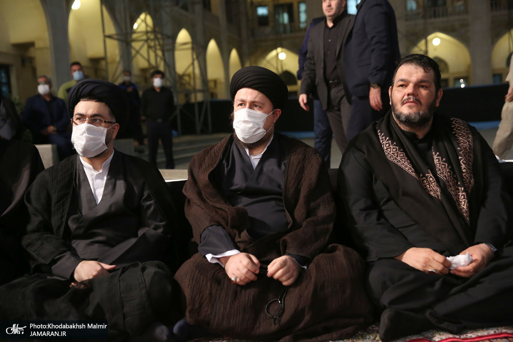 عزاداری تاسوعا در صحن حرم امام خمینی(ره)