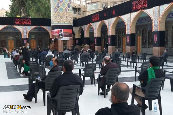 عکس/ سوگواری در حرم حضرت زینب(س) 
