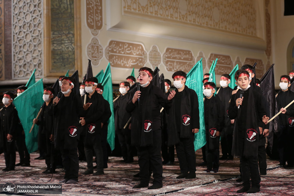 عزاداری تاسوعا در صحن حرم امام خمینی(ره)
