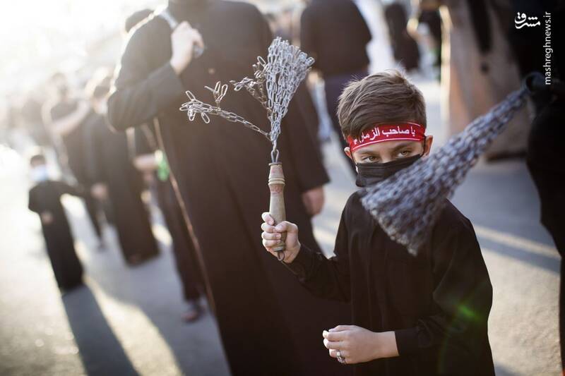 عکس/ مراسم تاسوعای حسینی در کربلا