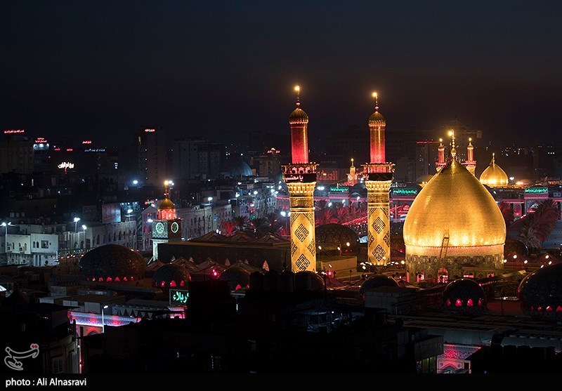 عکس/ شب عاشورا در کربلای معلی
