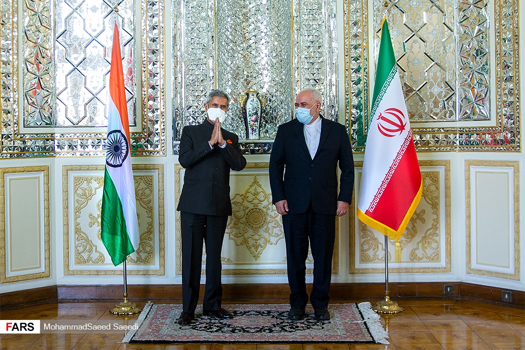 عکس/ دیدار وزرای خارجه ایران و هند