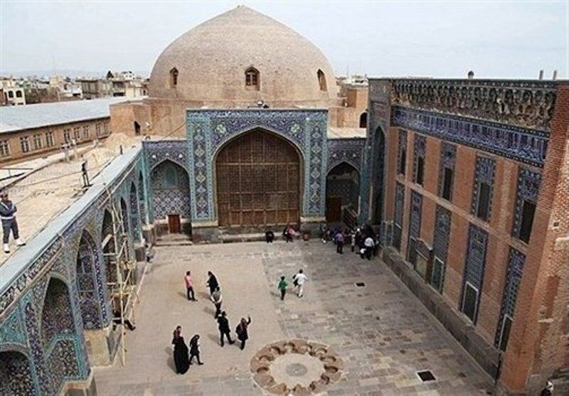 عملیات بازگشایی محوطه مجموعه شیخ صفیالدین اردبیلی آغاز شد