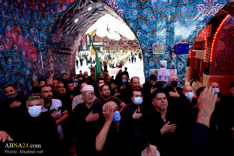 دسته عزاداری شهادت امام سجاد(ع) در کربلای معلی
