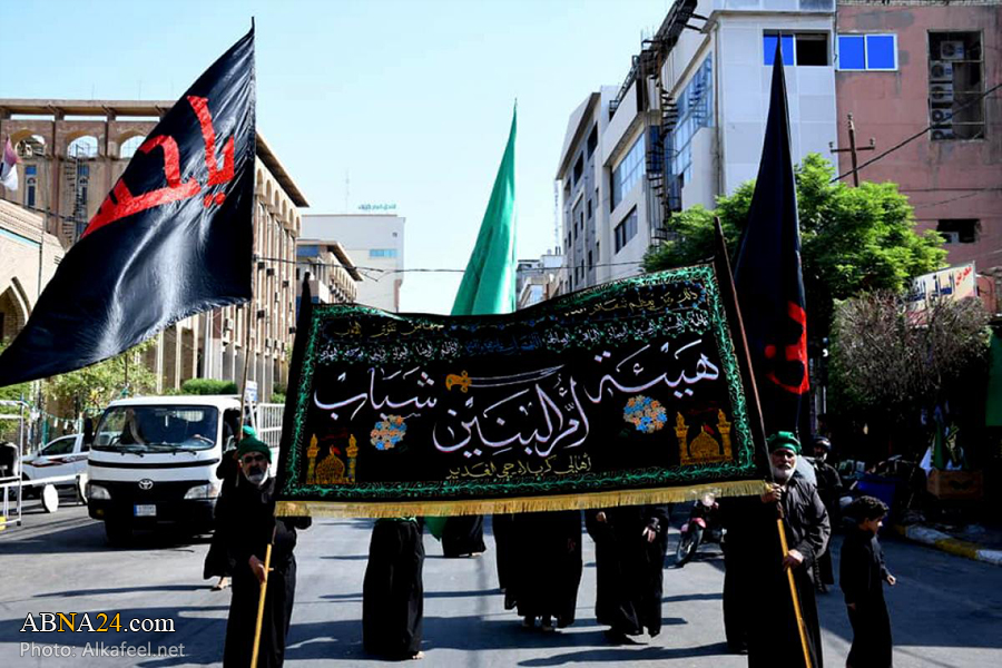 دسته عزاداری شهادت امام سجاد(ع) در کربلای معلی