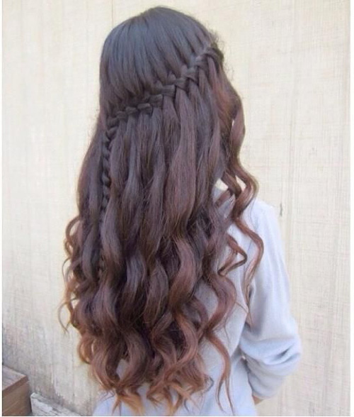 مدل مو باز دخترانه ساده، مجلسی و شیک