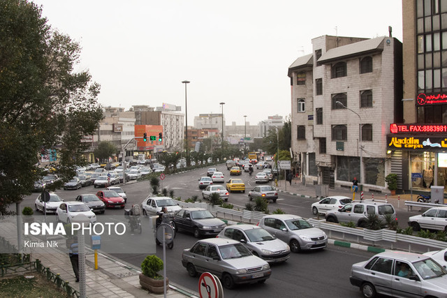 کاهش کیفیت هوای پایتخت طی امروز