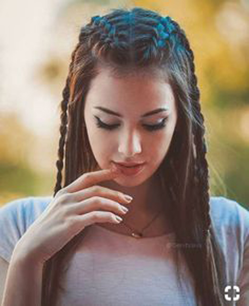 مدل مو باز دخترانه ساده، مجلسی و شیک