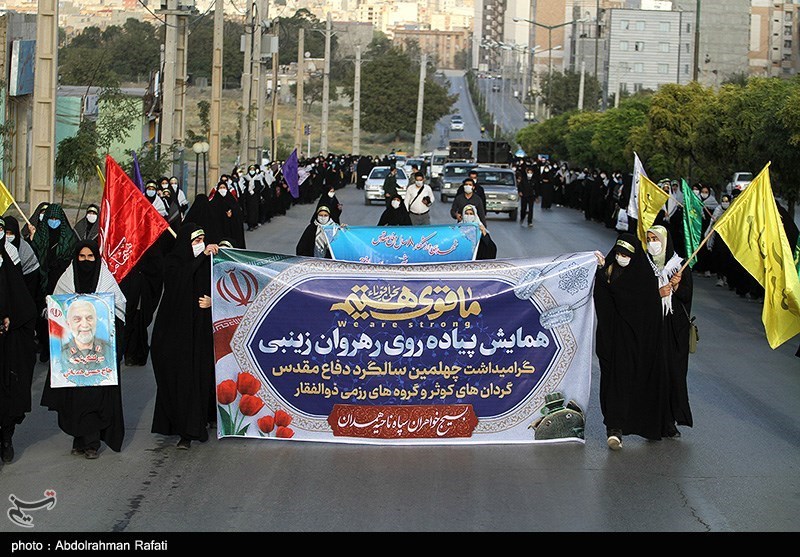 همایش پیاده روی رهروان زینبی در همدان