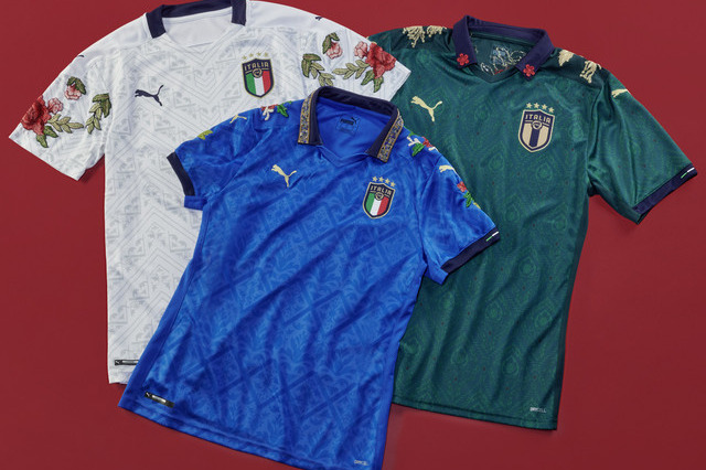 رونمایی از طرح ویژه پیراهن تیم ملی ایتالیا با الهام از هنر رنسانس