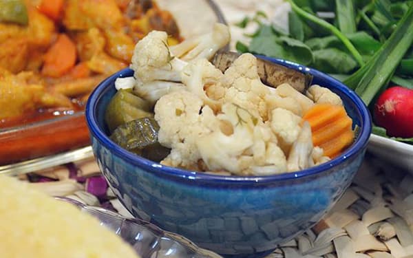 صفر تا صد تهيه ترشي گل کلم مخلوط