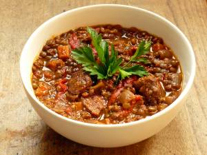 مرجو خورش غذاي سنتي شهر طالقان