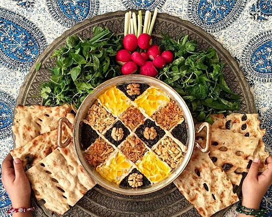 کشک بادمجان؛ راحت و سريع