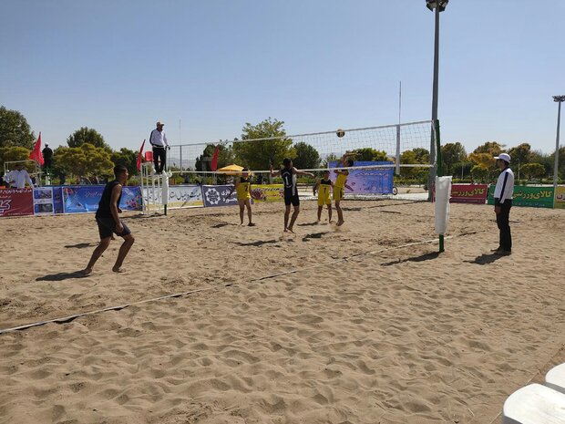 طلسم برگزاری مسابقات ورزشی در خراسان شمالی با والیبال ساحلی شکست