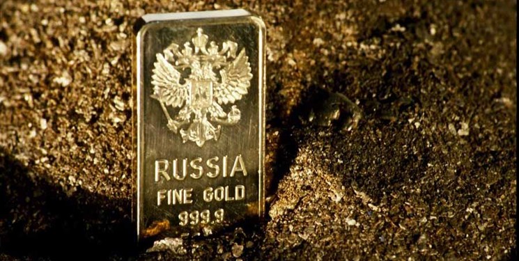 تداوم افزایش ذخیره ارز و طلا توسط روسیه 