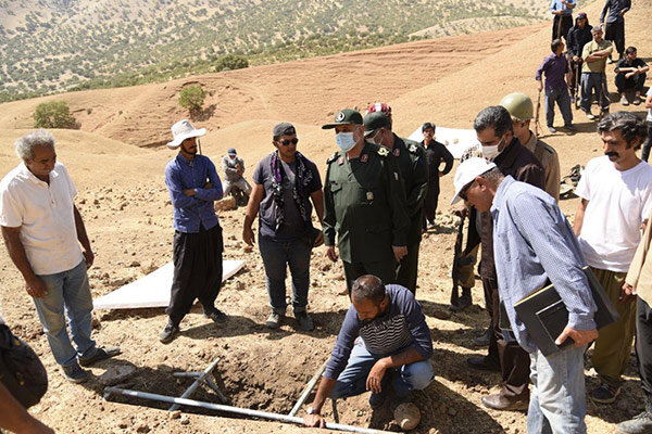 بازدید فرماندهان سپاه از پشت صحنه سریال «ایلدا»