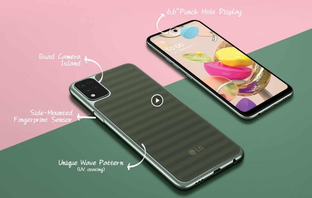 LG K42 با طراحی متفاوت و جسور ارایه شد