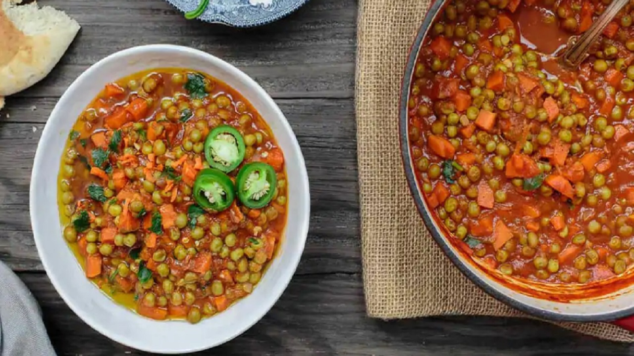 غذاي اصلي/ طرز تهيه خورش نخود فرنگي ساده و خوشمزه