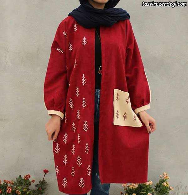 مانتوهای پاییزی سنتی و جلو بسته