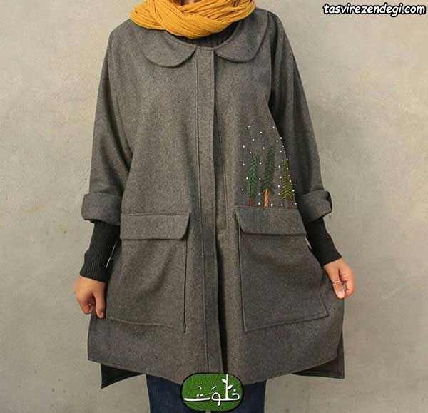 مانتوهای پاییزی سنتی و جلو بسته